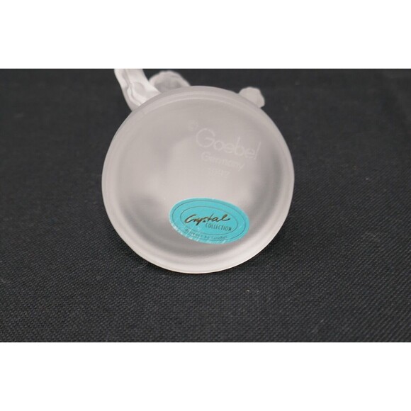 Goebel MJ Hummel Apple Tree Girl Frosted Glass Figurine - Picture 8 of 11